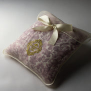 Sara Toile Baby Blanket - Antique Rose