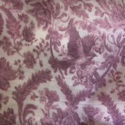 Sara Toile Baby Blanket - Antique Rose